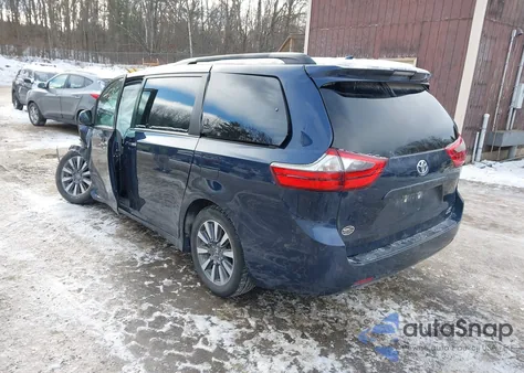 2020 Toyota Sienna Xle из США, поврежденный, VIN 5TDDZ3DC4LS246421